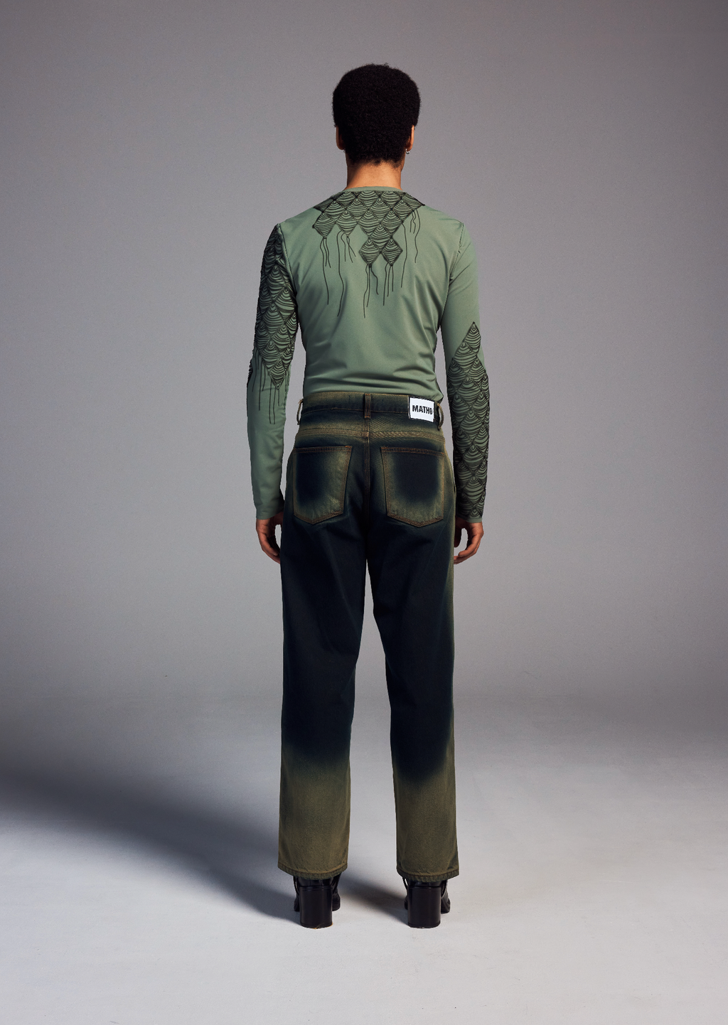 TOP VERT 3D HOMME