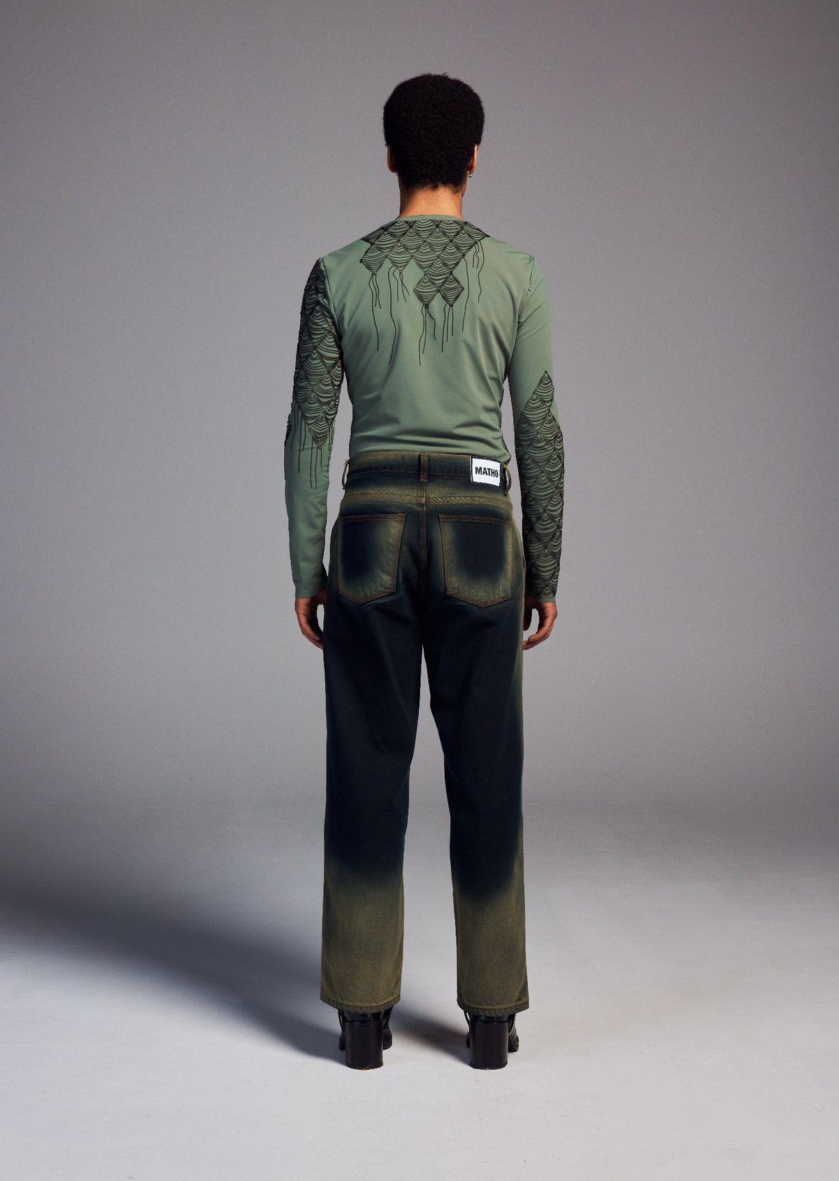 TOP VERT 3D HOMME