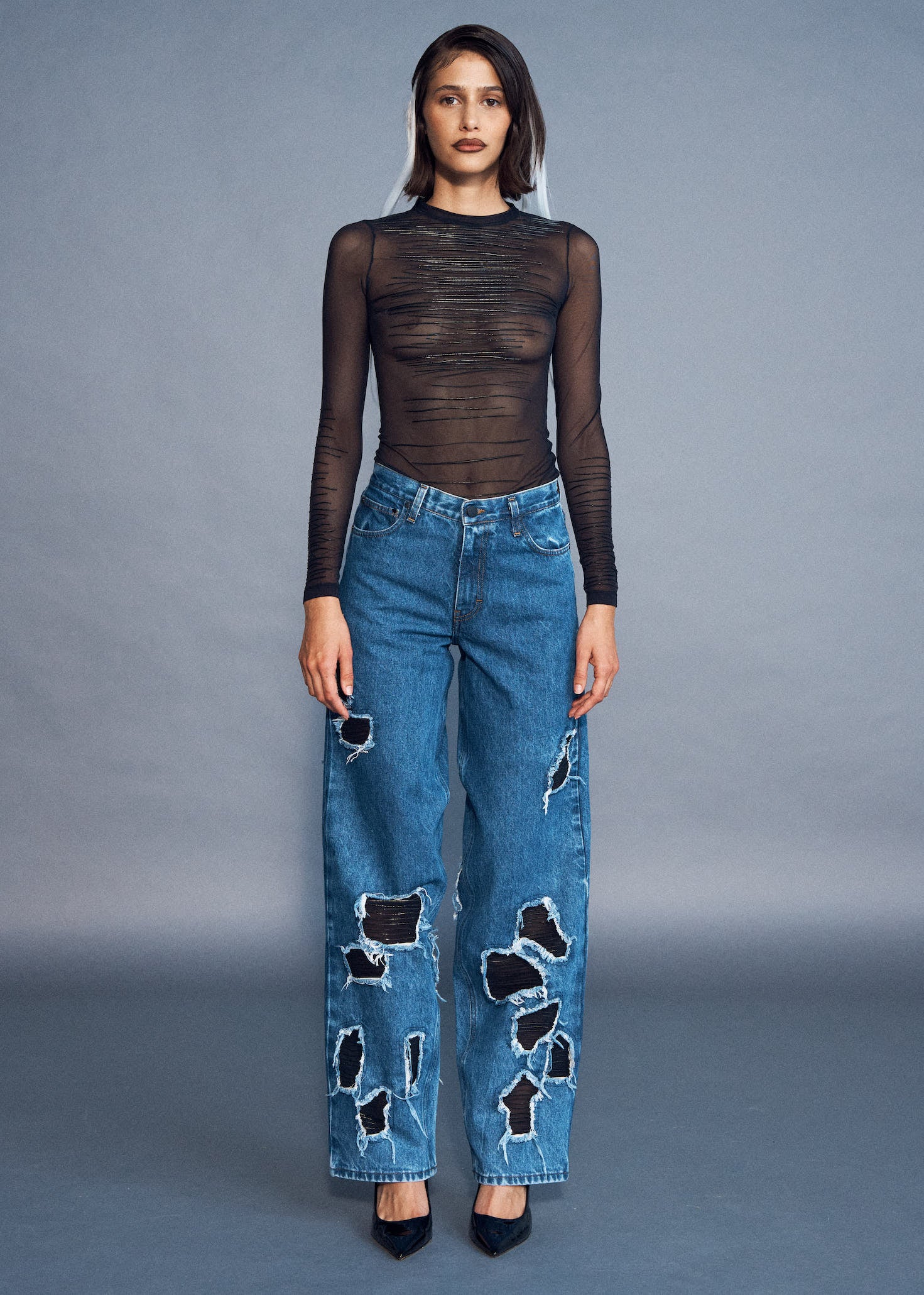 JEAN CATH BLEU & 3D FEMME