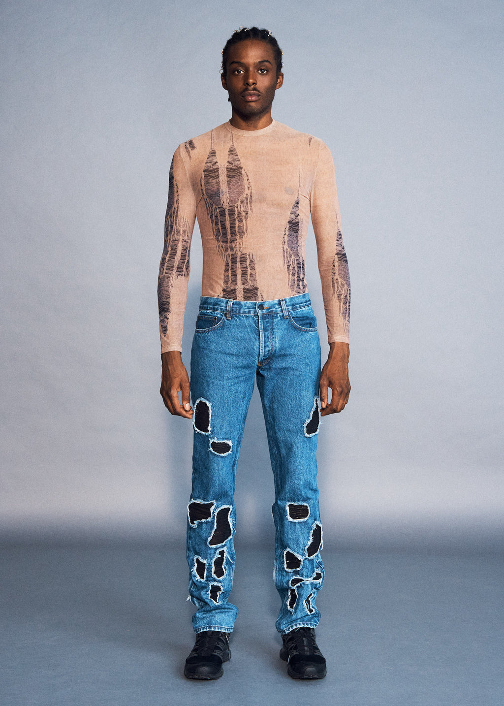 JEAN CATH BLEU & 3D HOMME