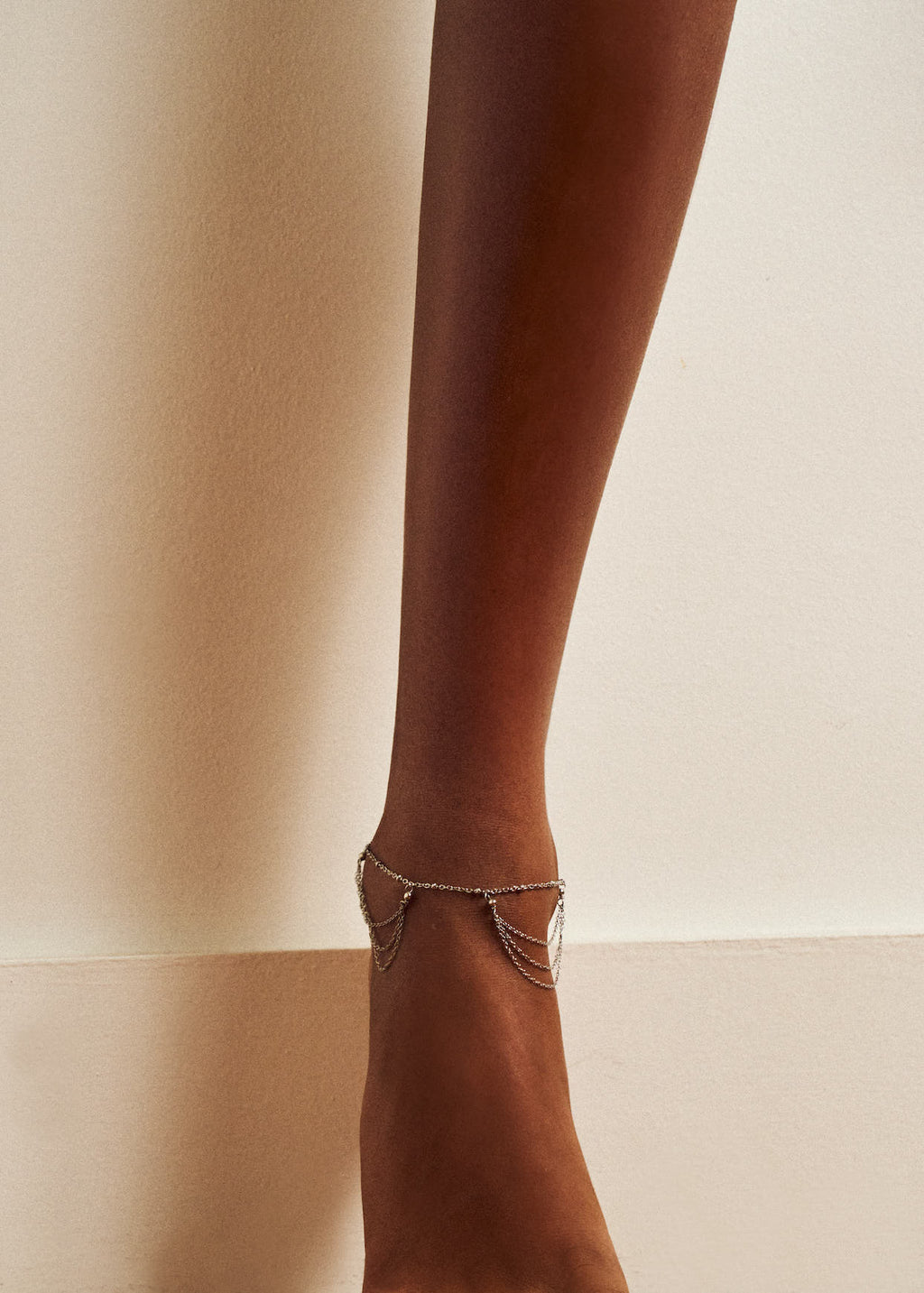 ANB BRACELET DE CHEVILLE ARGENT