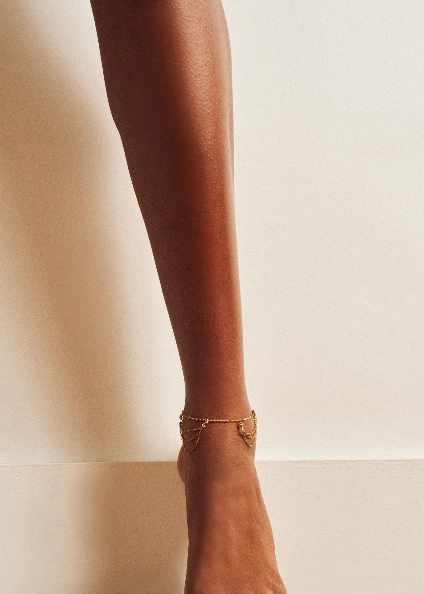 AMB BRACELET DE CHEVILLE DORÉ