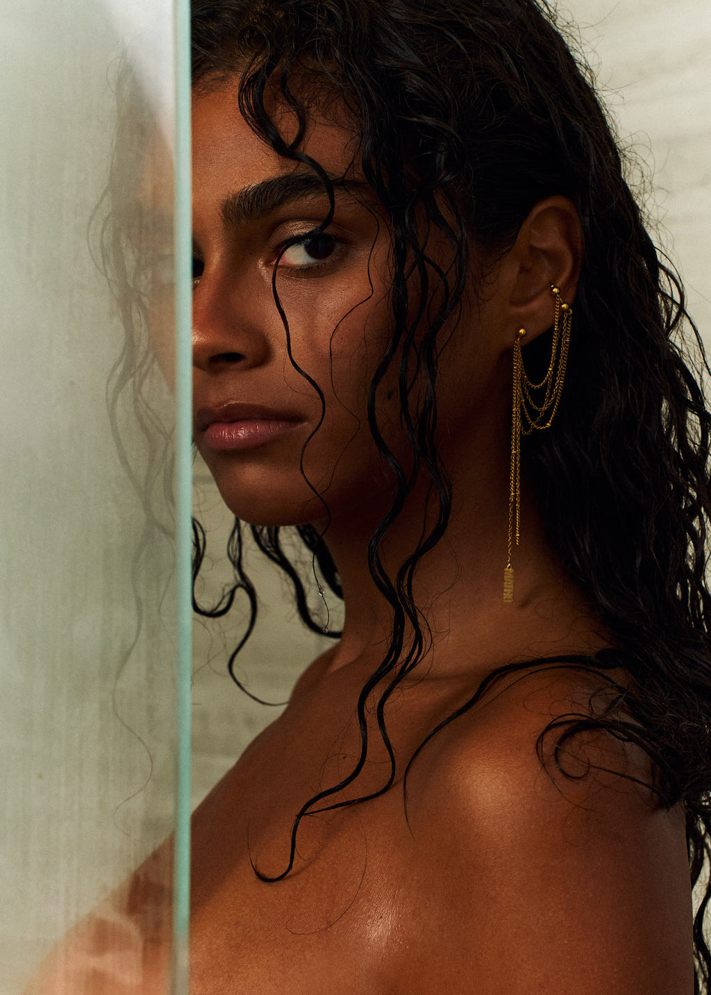 JUL BOUCLE D'OREILLE DORÉ