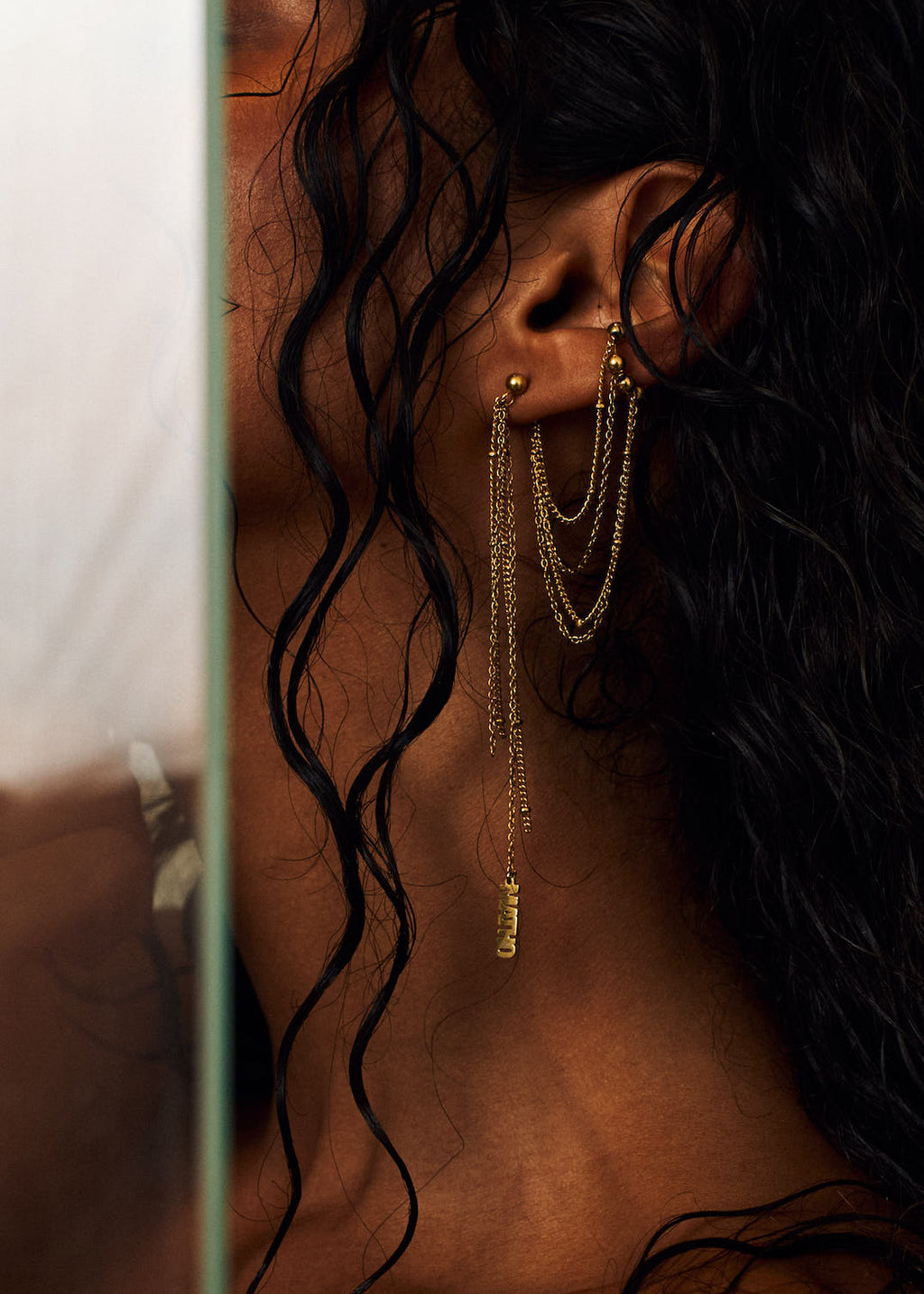 JUL BOUCLE D'OREILLE DORÉ