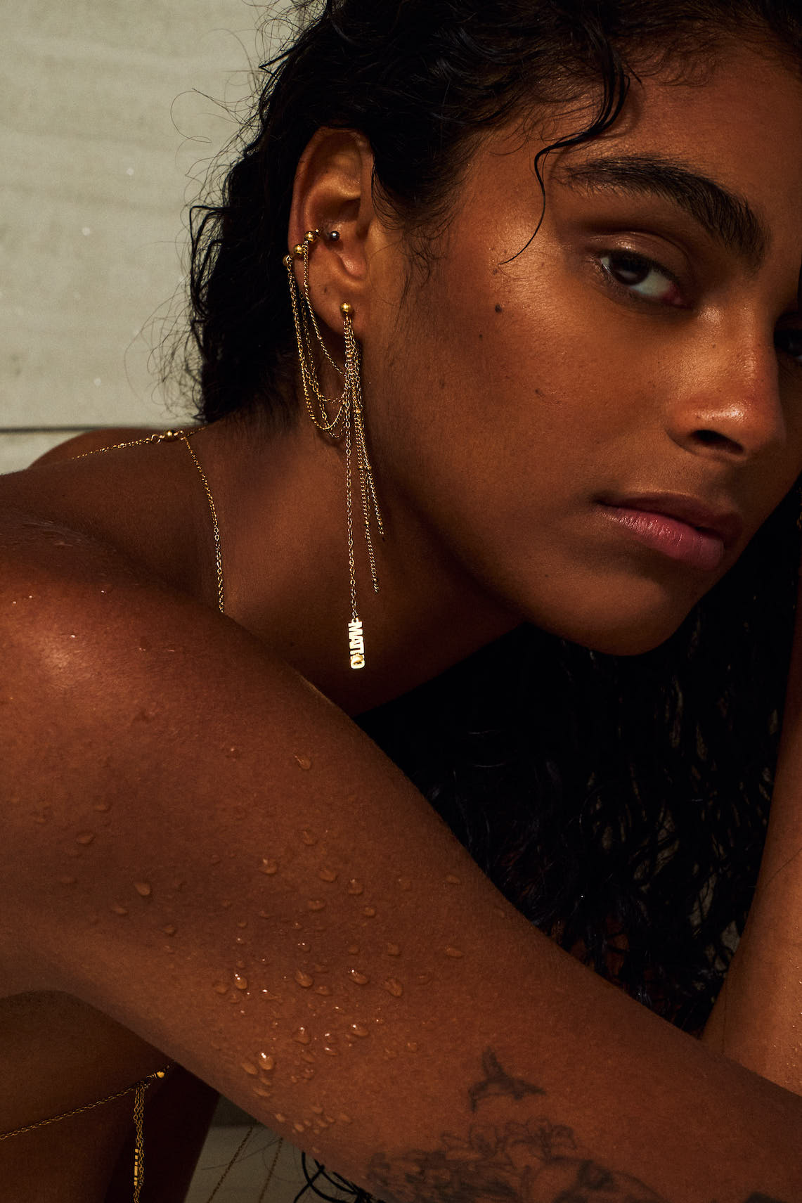 JUL BOUCLE D'OREILLE DORÉ