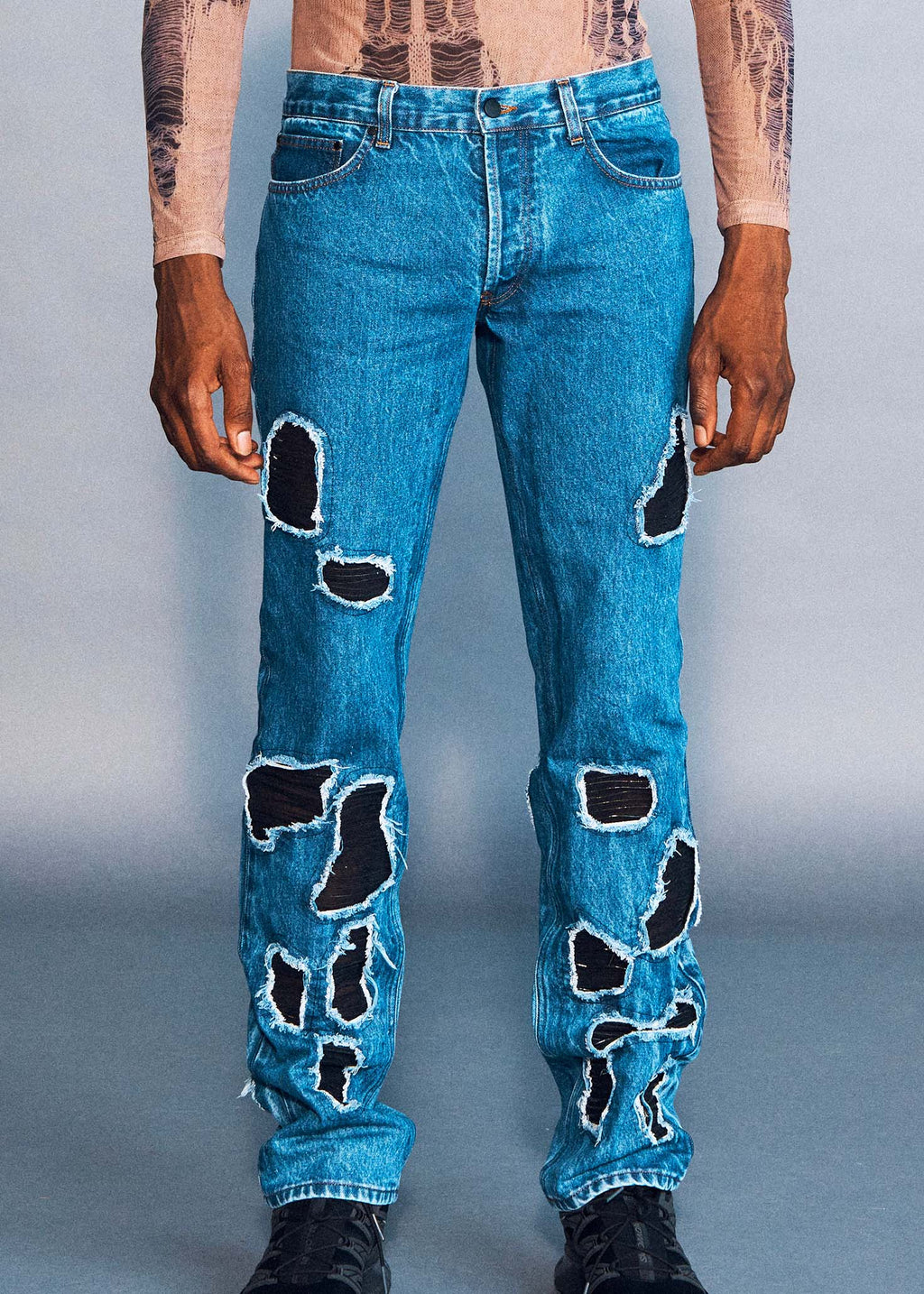 JEAN CATH BLEU & 3D HOMME