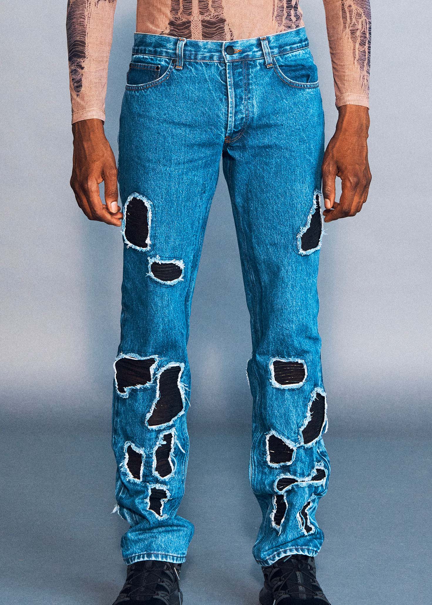 JEAN CATH BLEU & 3D HOMME